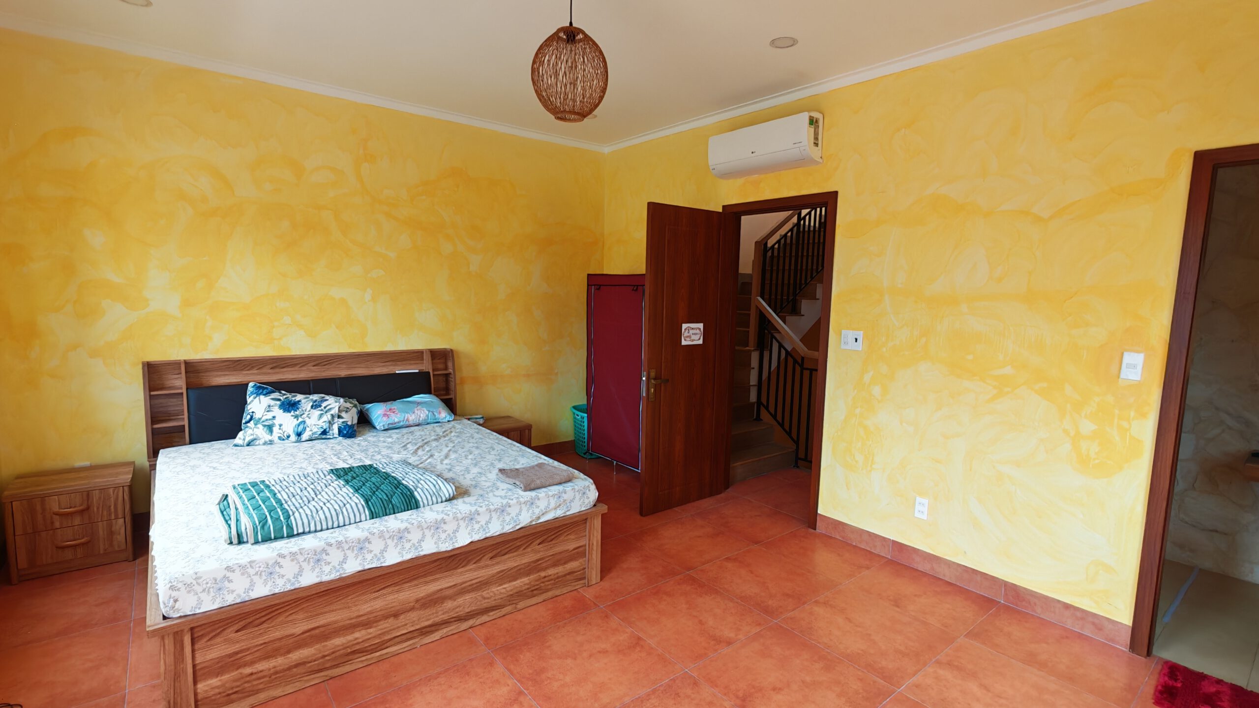 Villa Hanna in Phan Thiet -Alle Zimmer haben Gartenblick. Foto: Heiko Weckbrodt
